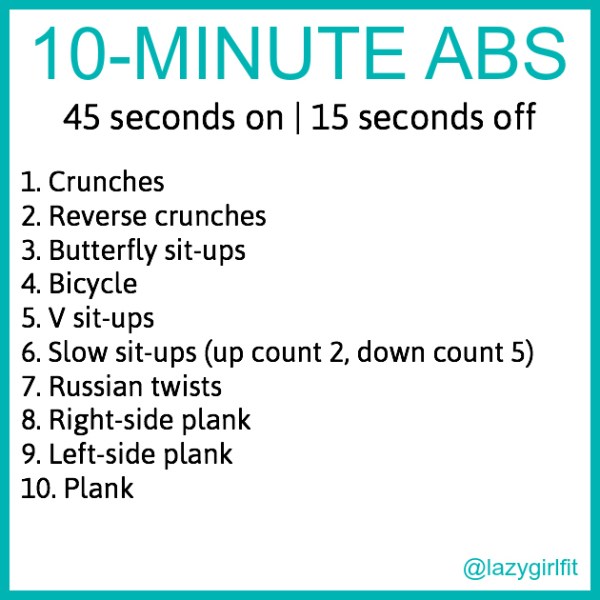 10-minute abs