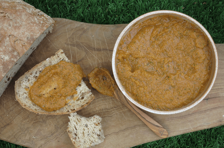 Roasted Tomato and Sweet Potato&nbsp;Dip